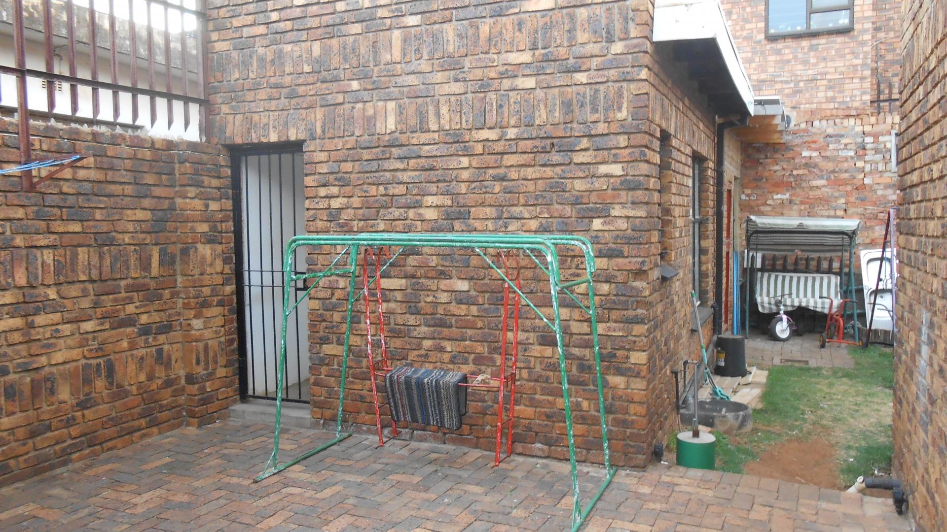 Backyard of property in Laudium