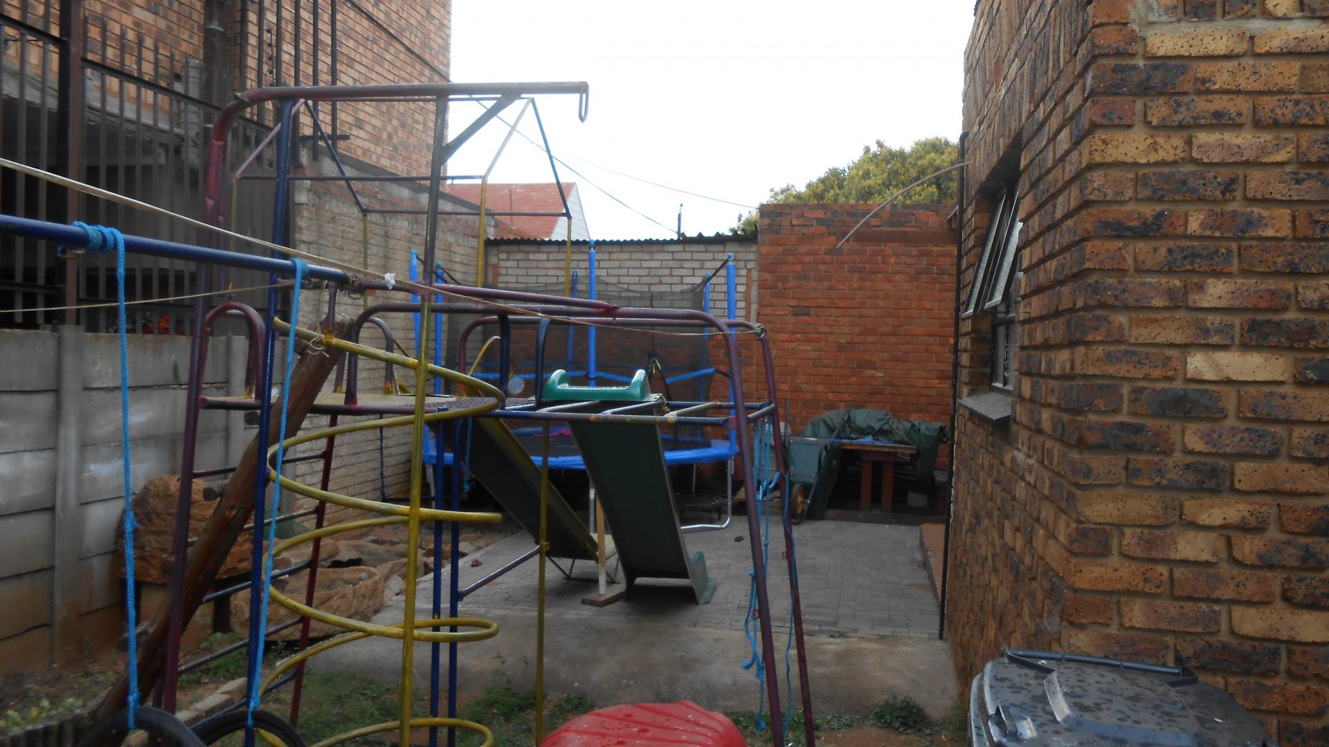 Backyard of property in Laudium