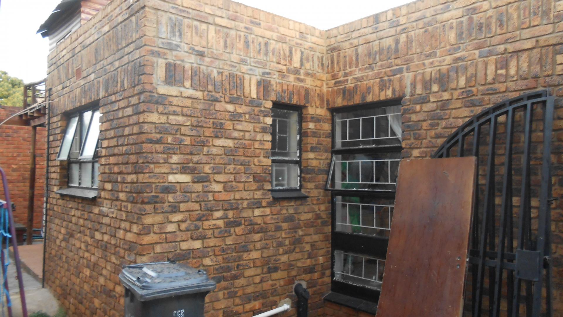 Backyard of property in Laudium