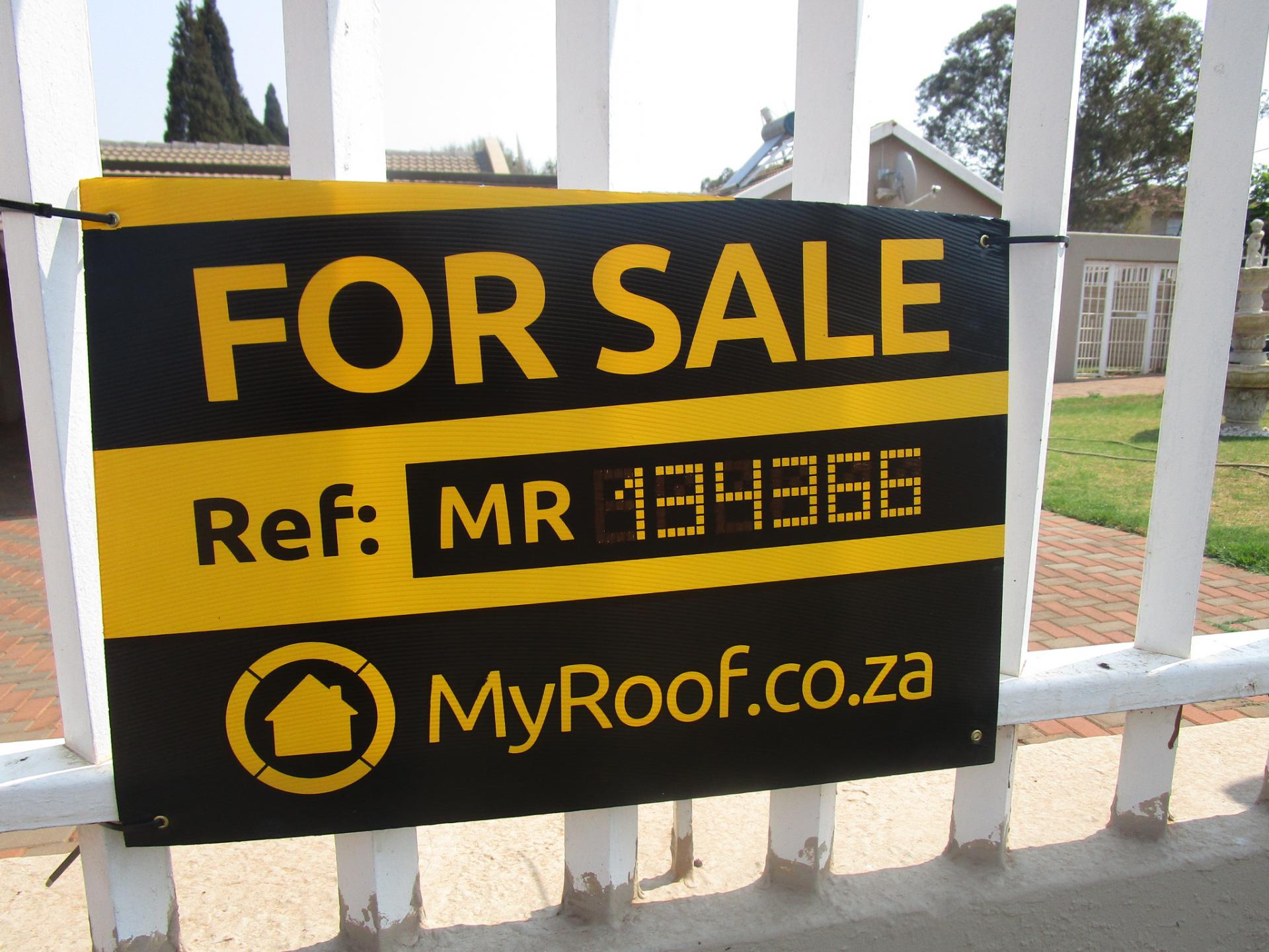 Sales Board of property in Lenasia South