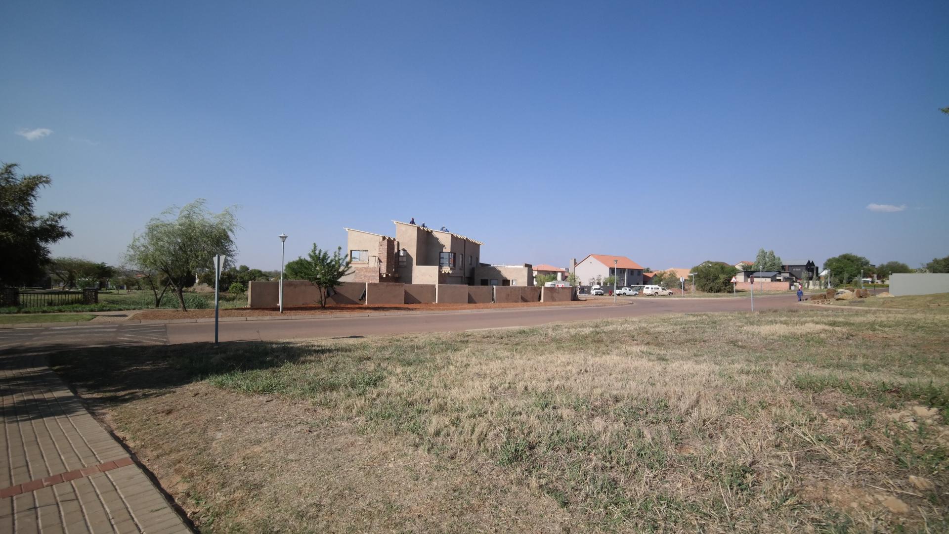 Backyard of property in The Meadows Estate