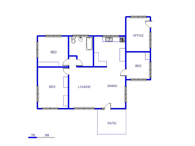 Ground Floor - 125m2 of property for sale in Hartbeespoort