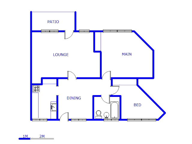 Ground Floor - 94m2 of property for sale in Elandsheuwel