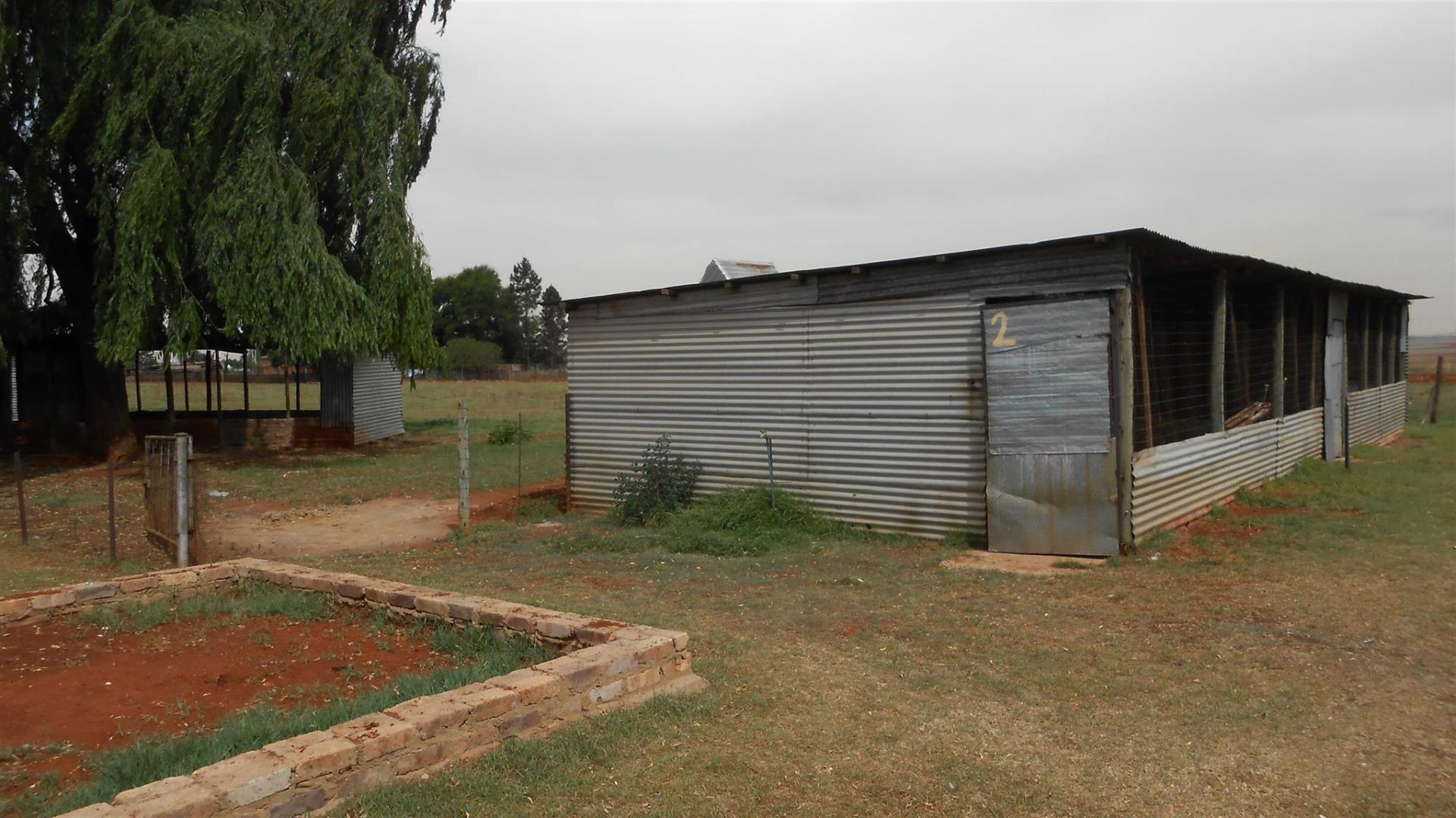 Backyard of property in Eloff