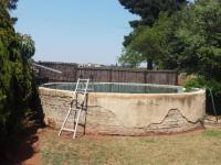 Backyard of property in Magaliesburg