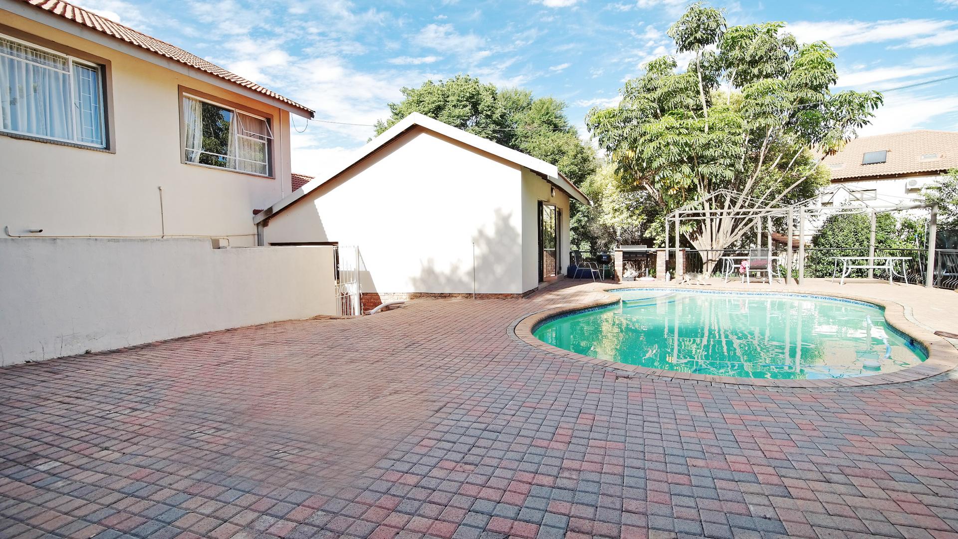 Backyard of property in Constantia Glen