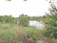 Backyard of property in Six Fountains Estate