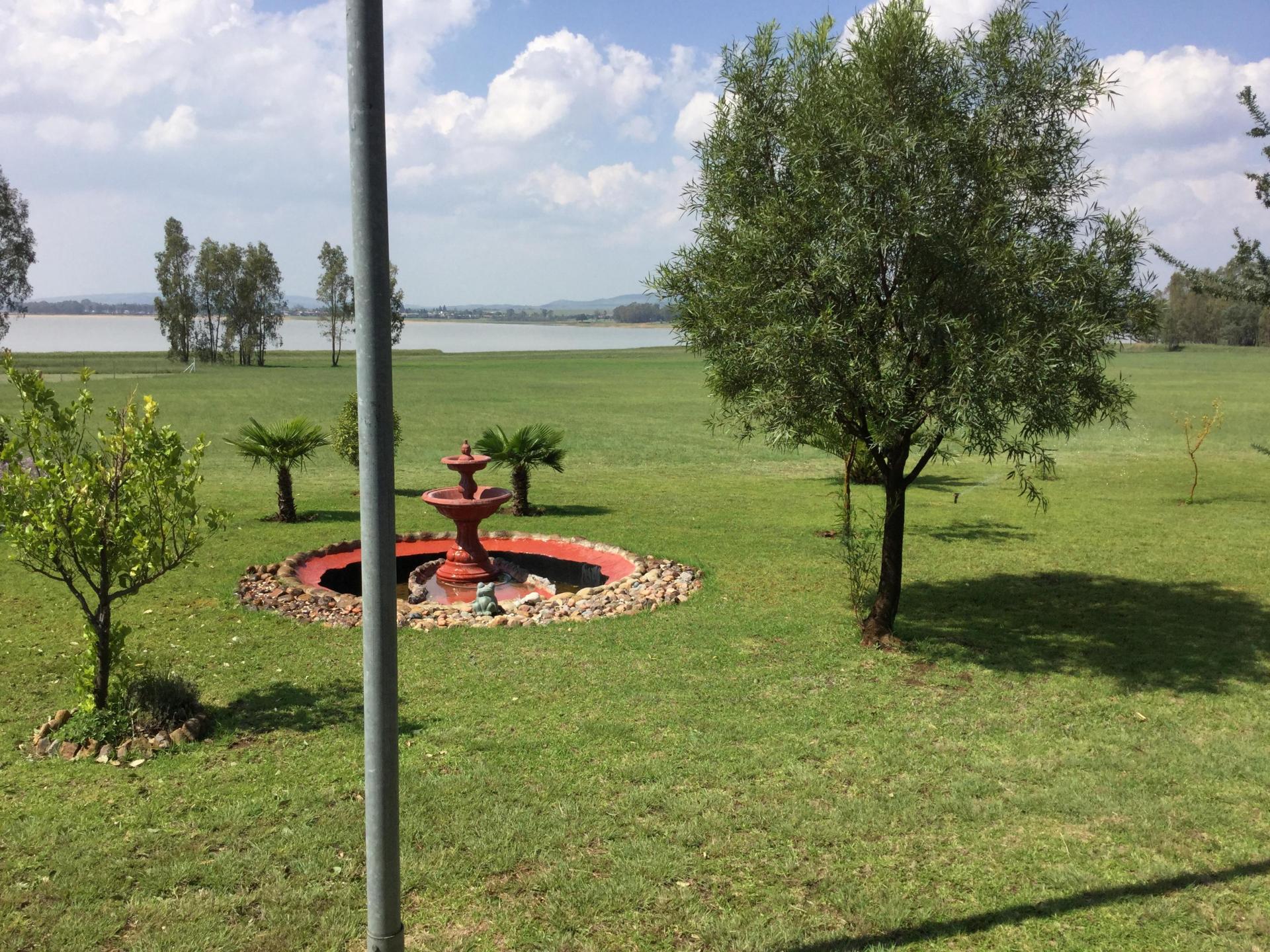 Garden of property in Vaaldam Settlement