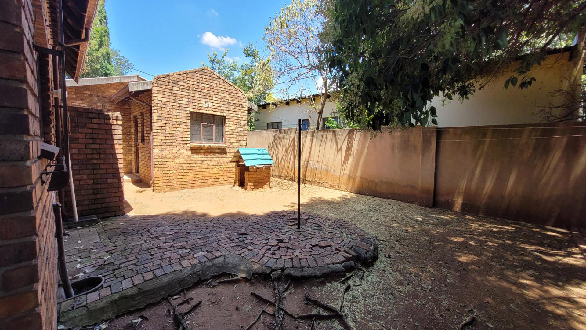 Backyard of property in Birch Acres