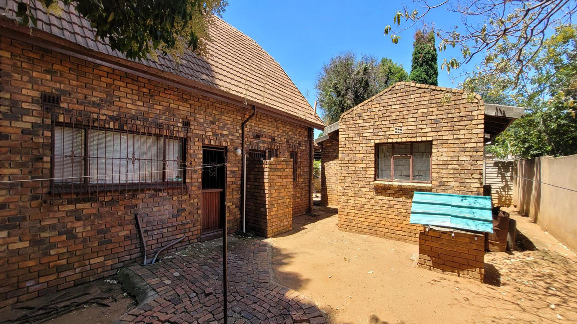Backyard of property in Birch Acres