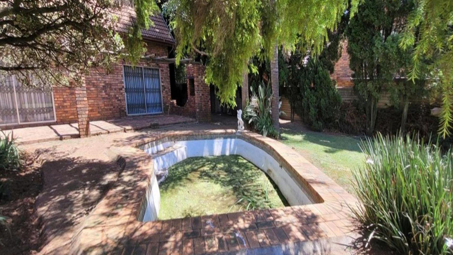 Backyard of property in Birch Acres