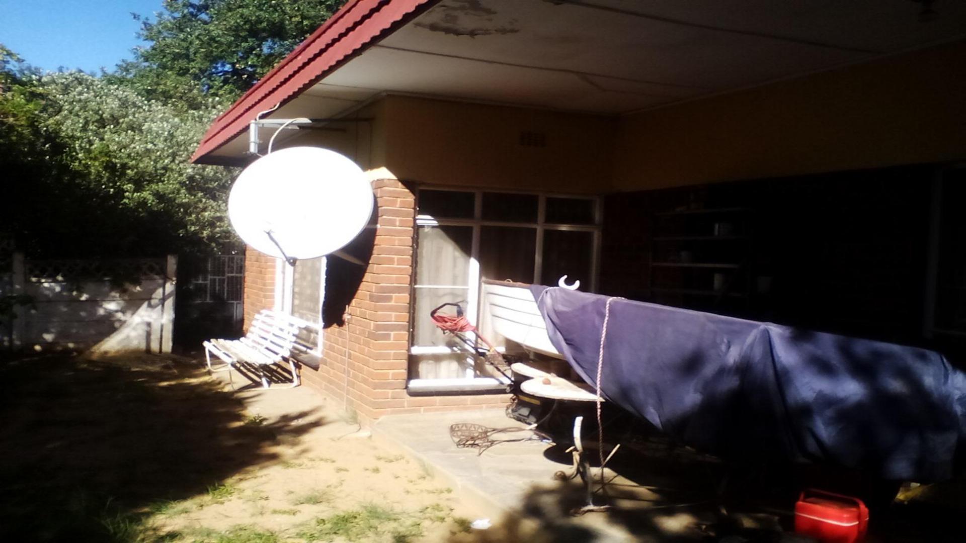 Backyard of property in Odendaalsrus