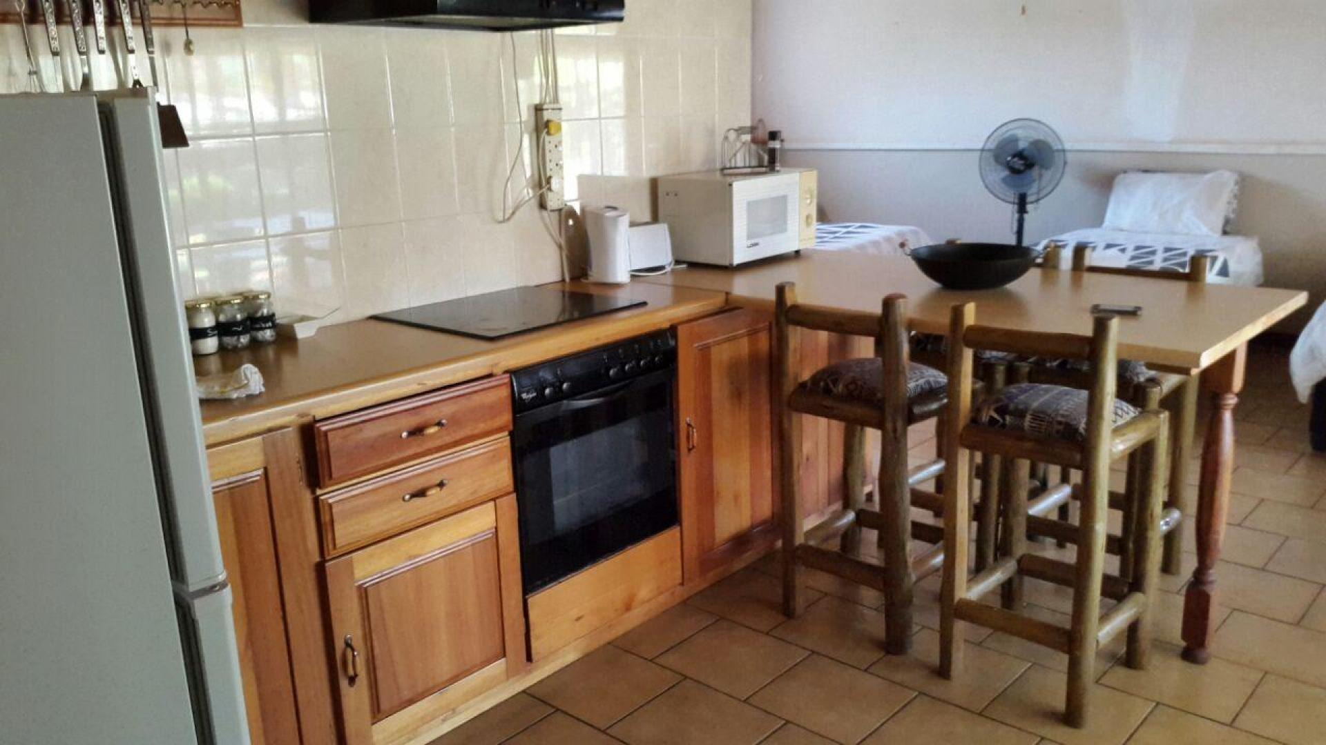 Kitchen of property in Sabie