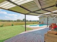 Patio of property in Silver Lakes Golf Estate