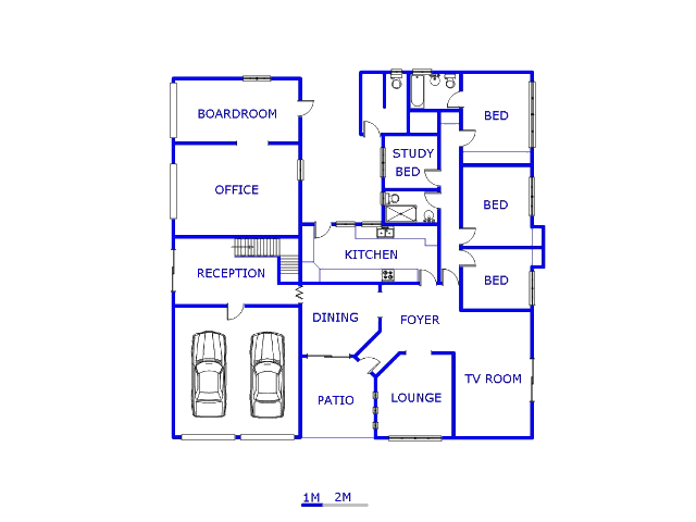 Floor plan of the property in The Reeds
