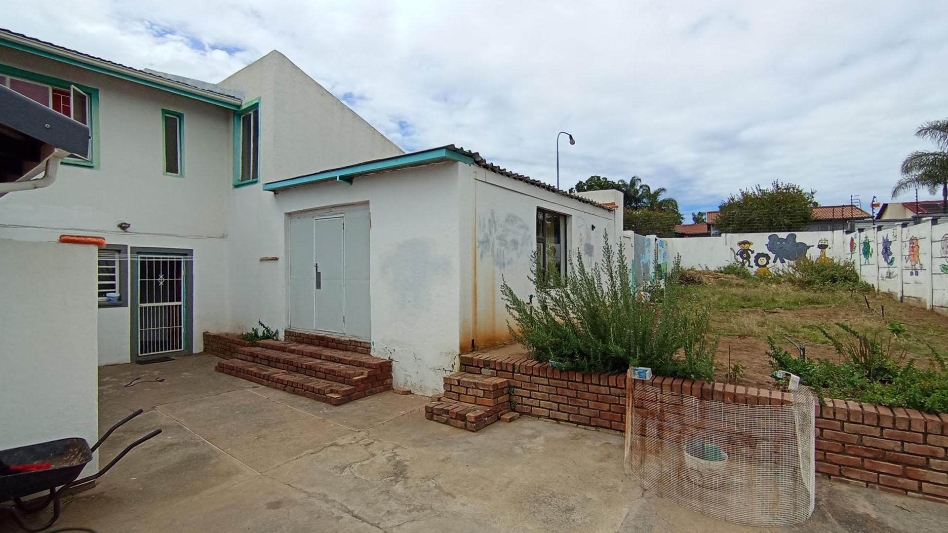 Backyard of property in The Reeds