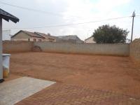 Backyard of property in Lenasia South