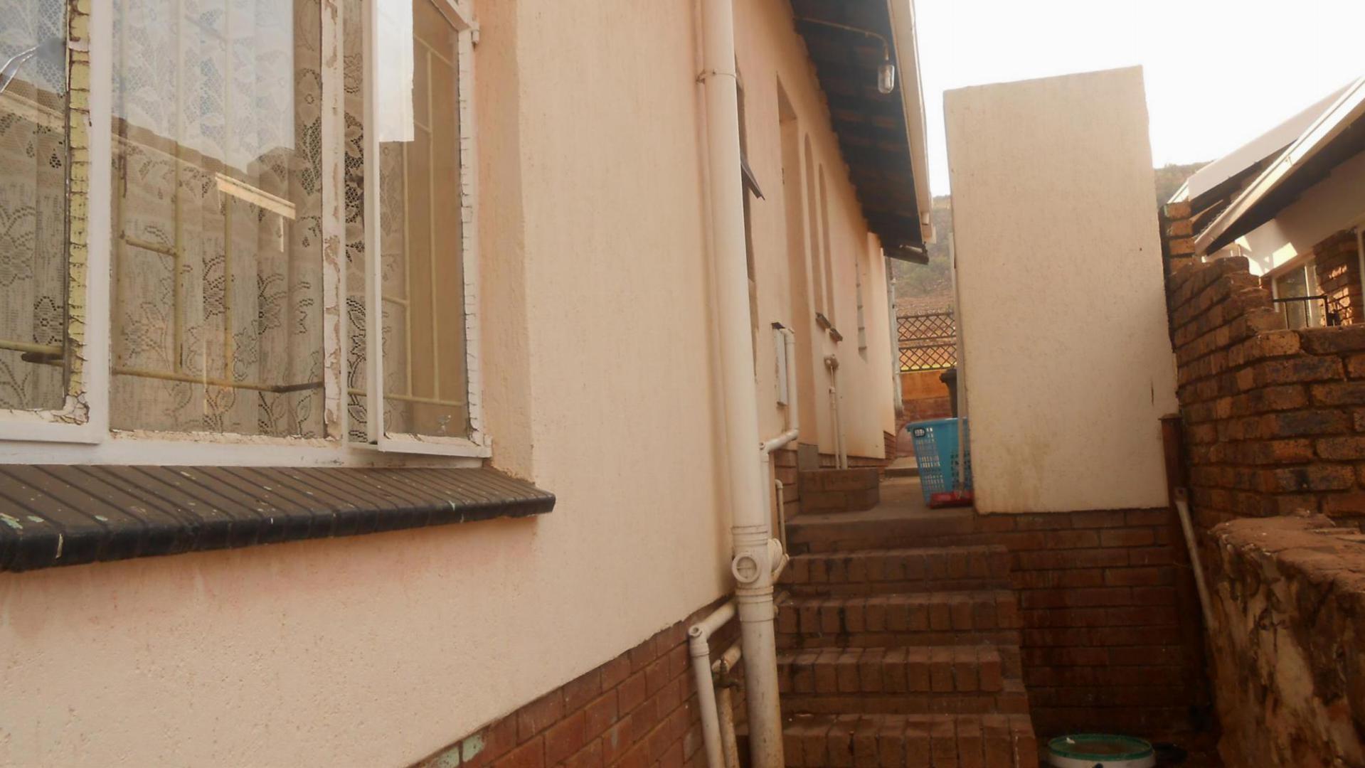 Backyard of property in Eersterust