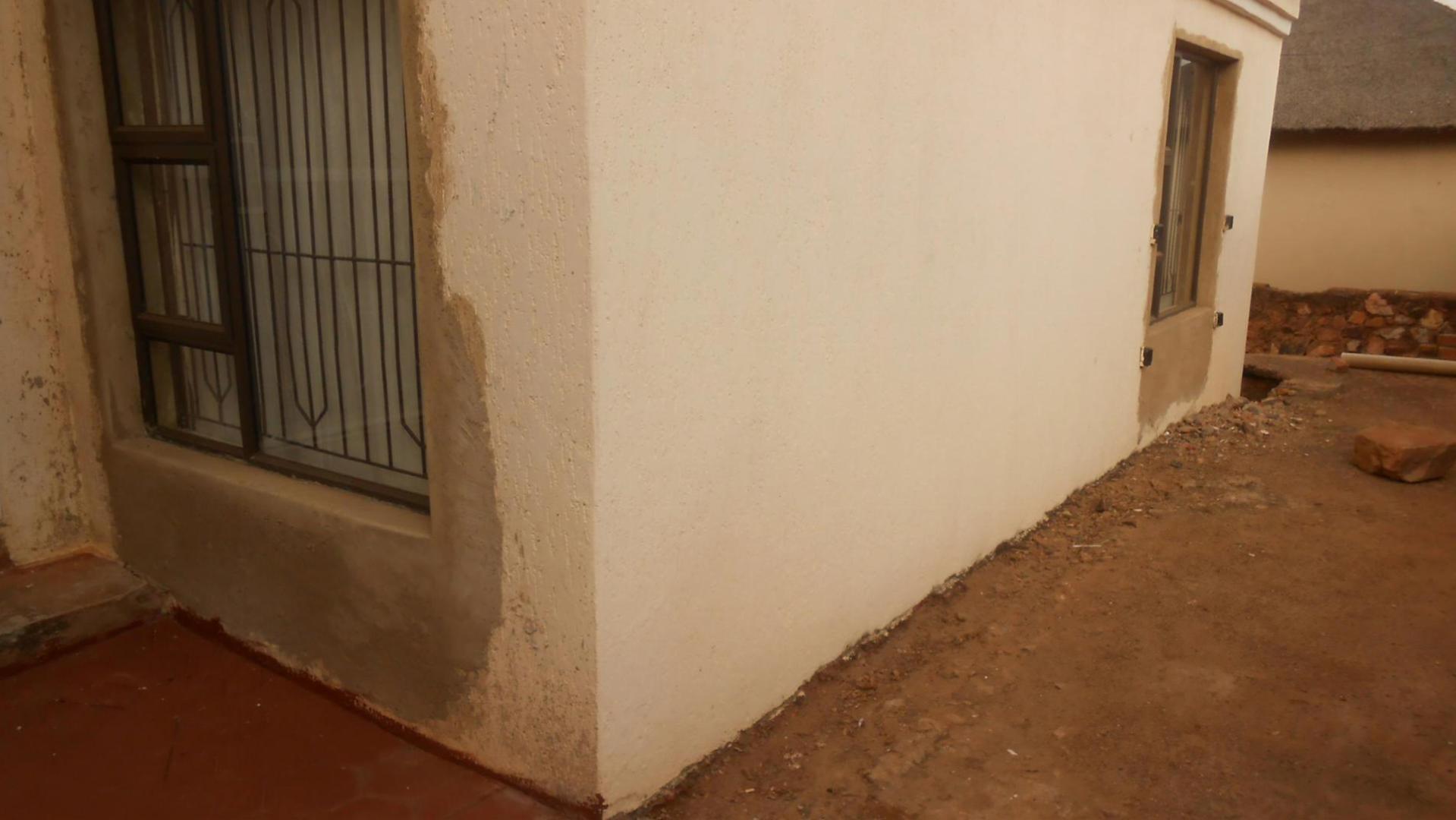 Backyard of property in Eersterust