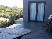 Balcony of property in Boknes Strand