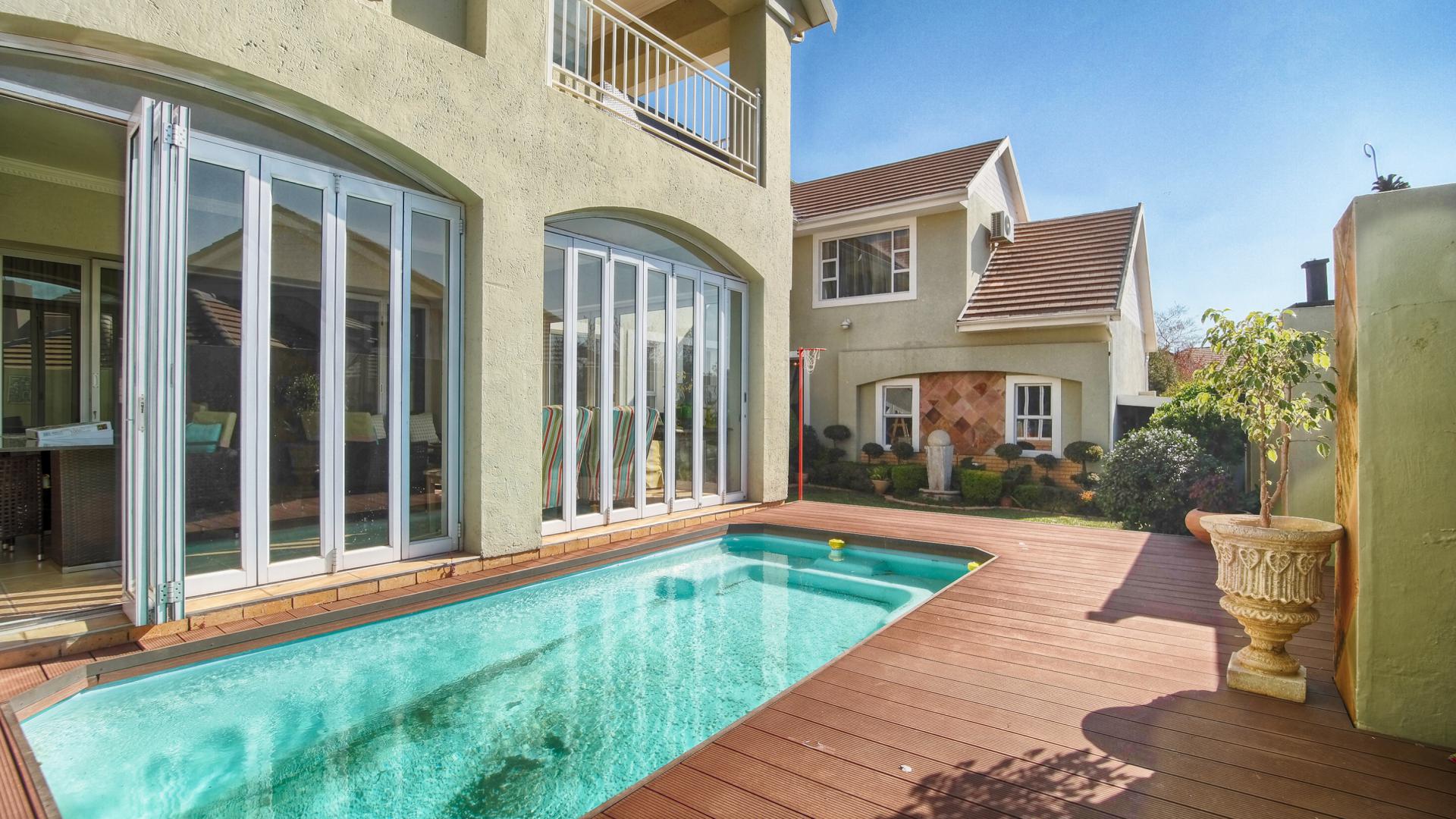 Backyard of property in Woodlands Lifestyle Estate