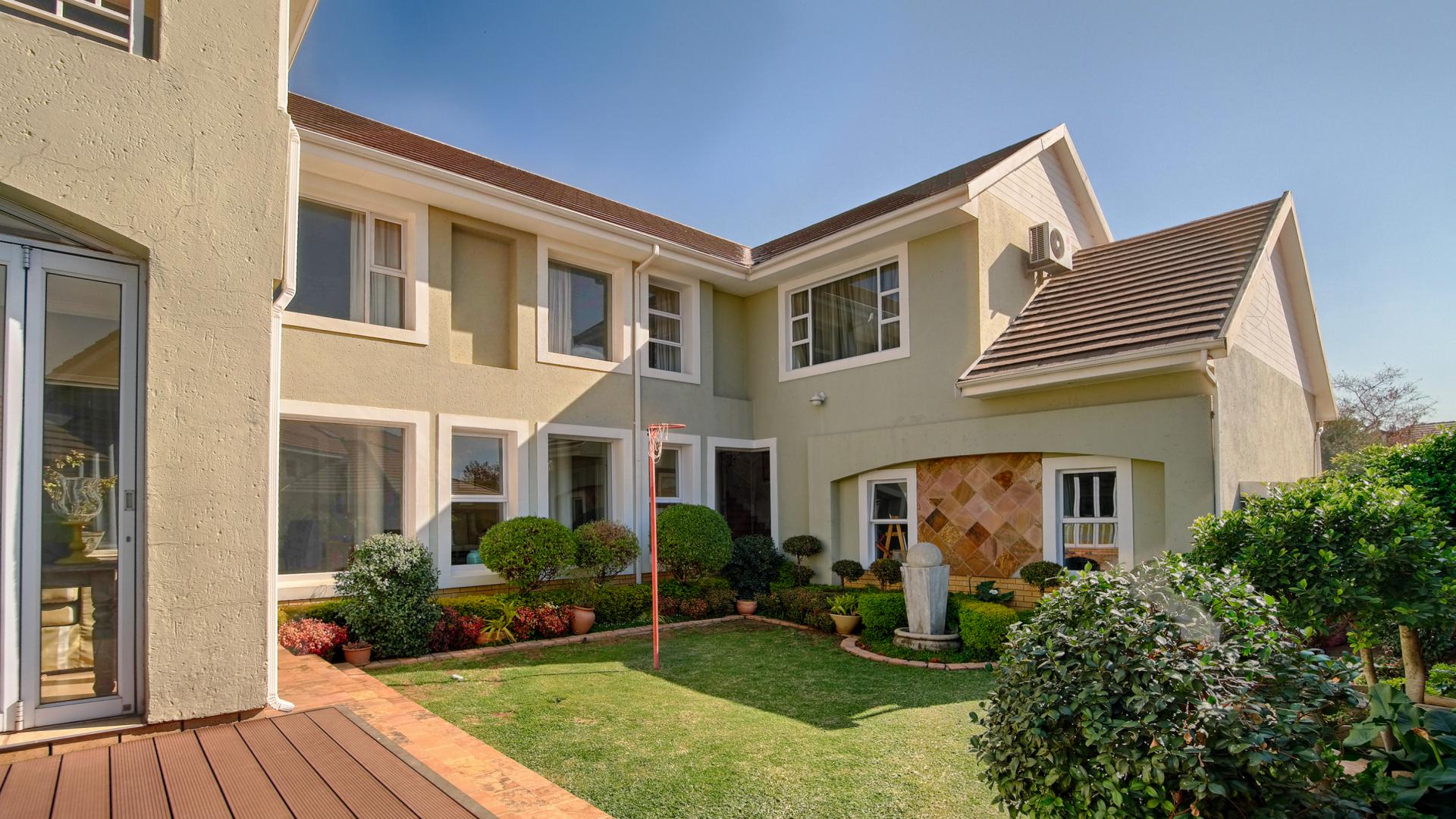 Backyard of property in Woodlands Lifestyle Estate