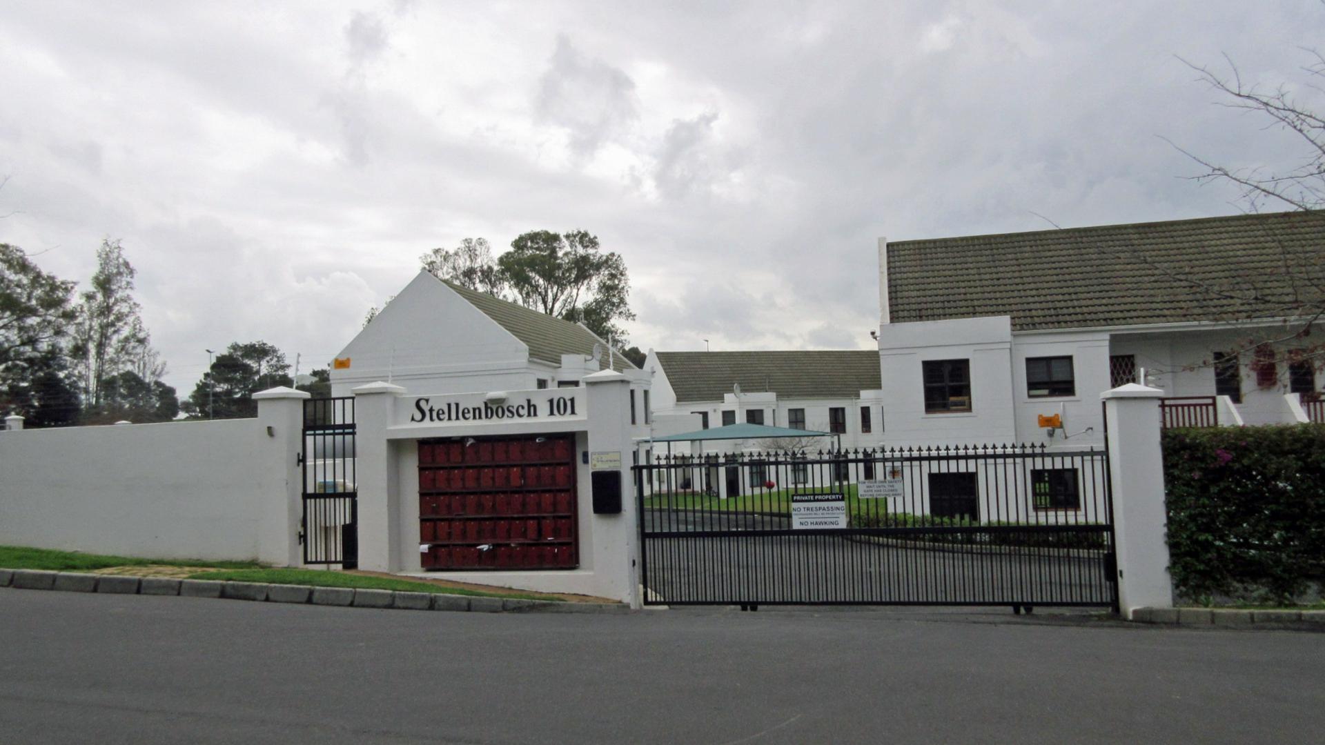 Front View of property in Stellenbosch