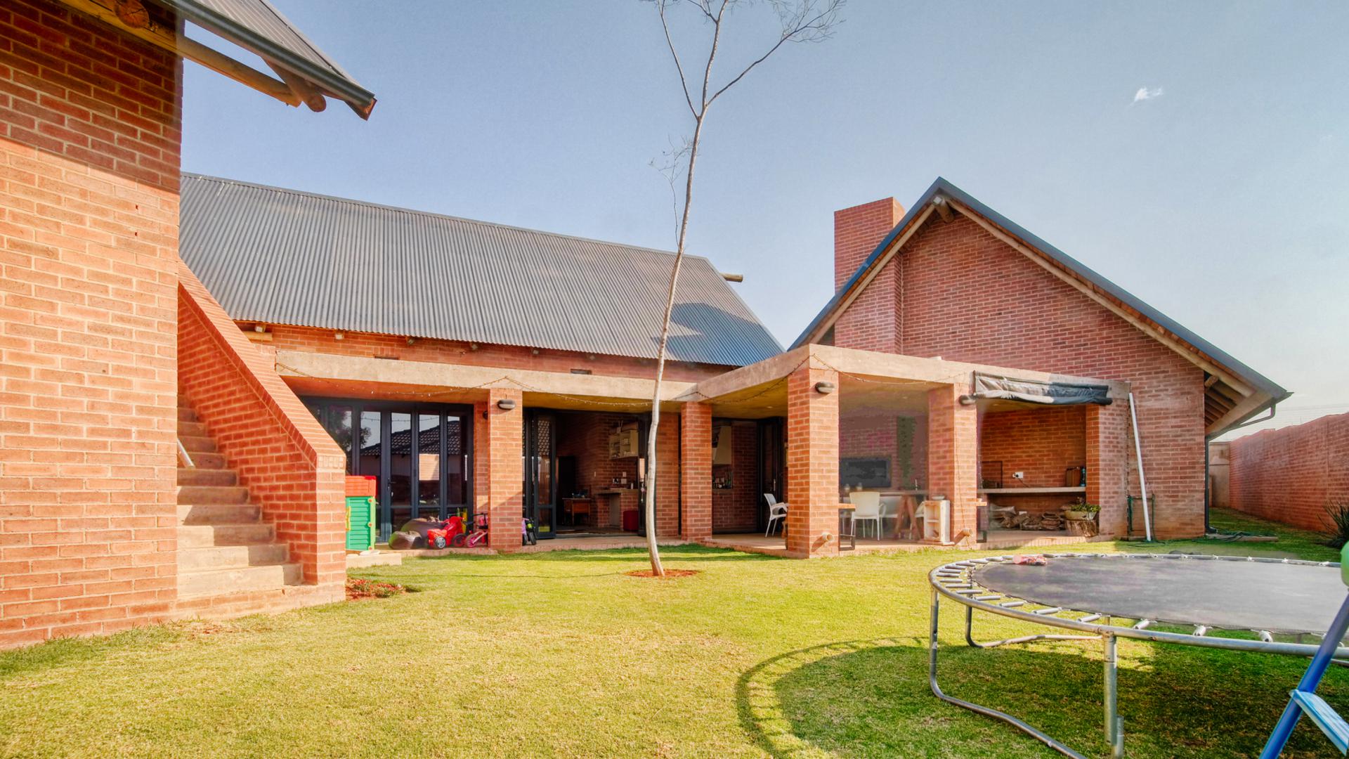 Backyard of property in Silverwoods Country Estate