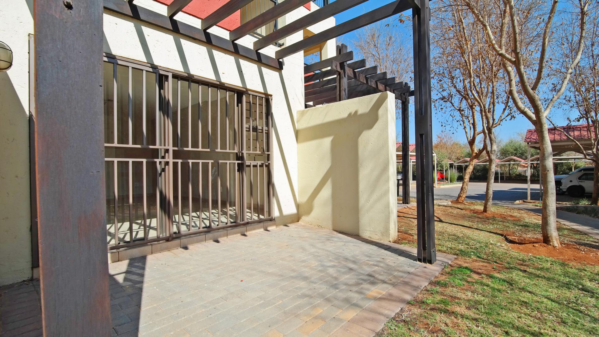 Patio of property in The Meadows Estate