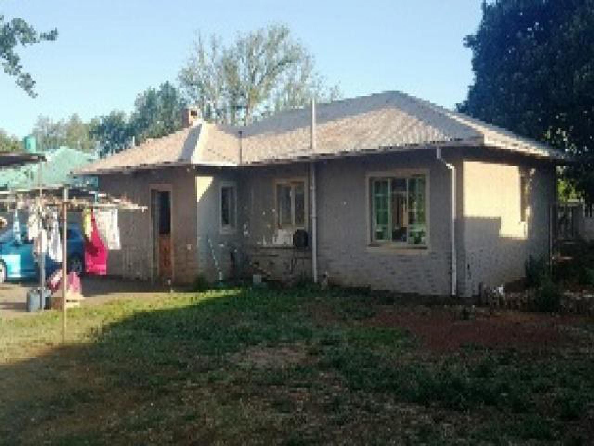 Backyard of property in Vanderbijlpark
