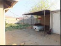 Backyard of property in Vanderbijlpark