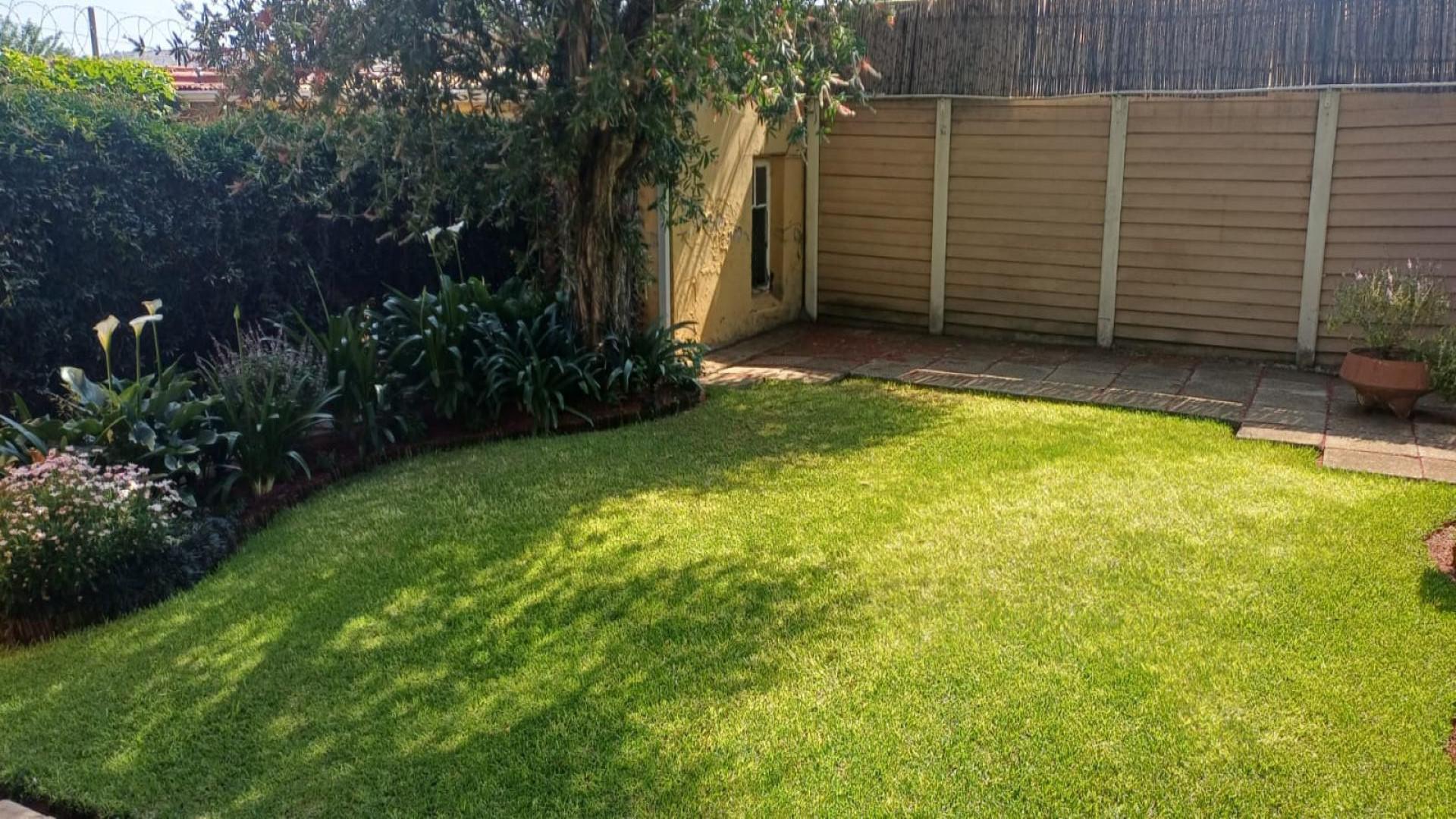 Backyard of property in Kensington - JHB