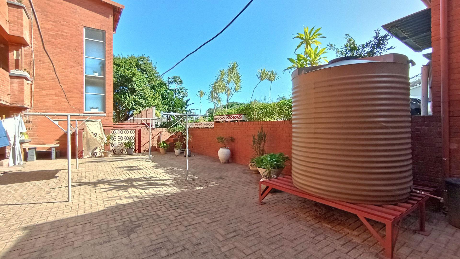 Backyard of property in Margate