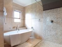 Main Bathroom of property in Silver Lakes Golf Estate