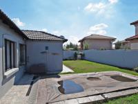 Backyard of property in Six Fountains Estate