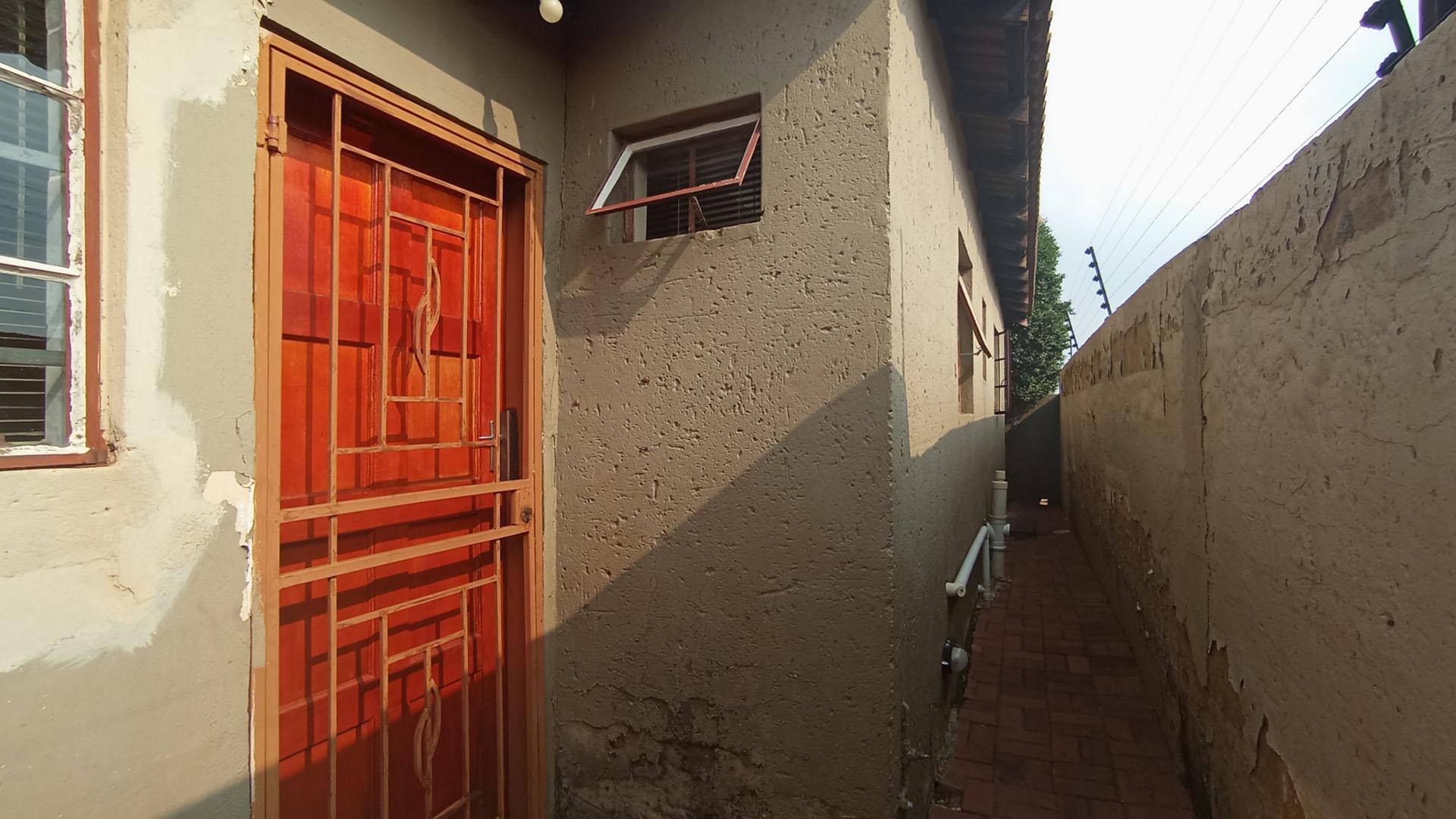 Backyard of property in Clayville