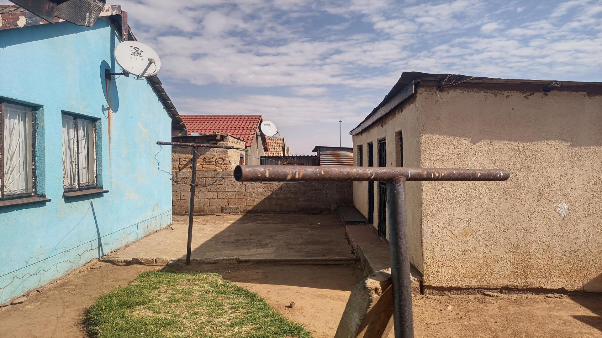 Backyard of property in Sebokeng