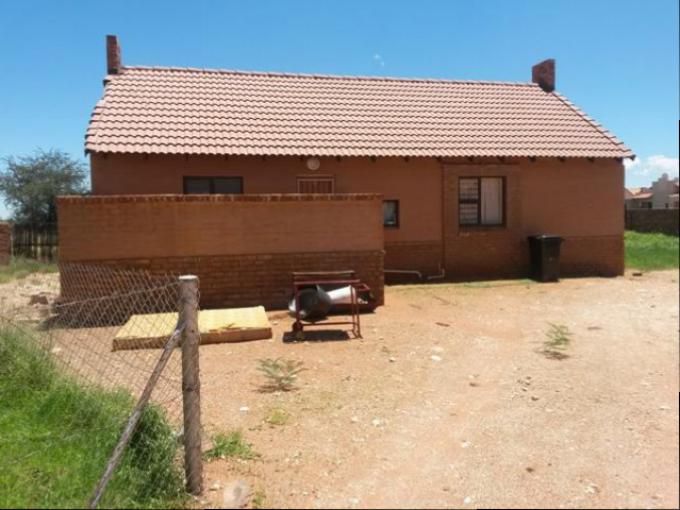 Standard Bank EasySell 3 Bedroom House for Sale in Kathu - MR151044