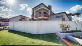 Backyard of property in Newmark Estate