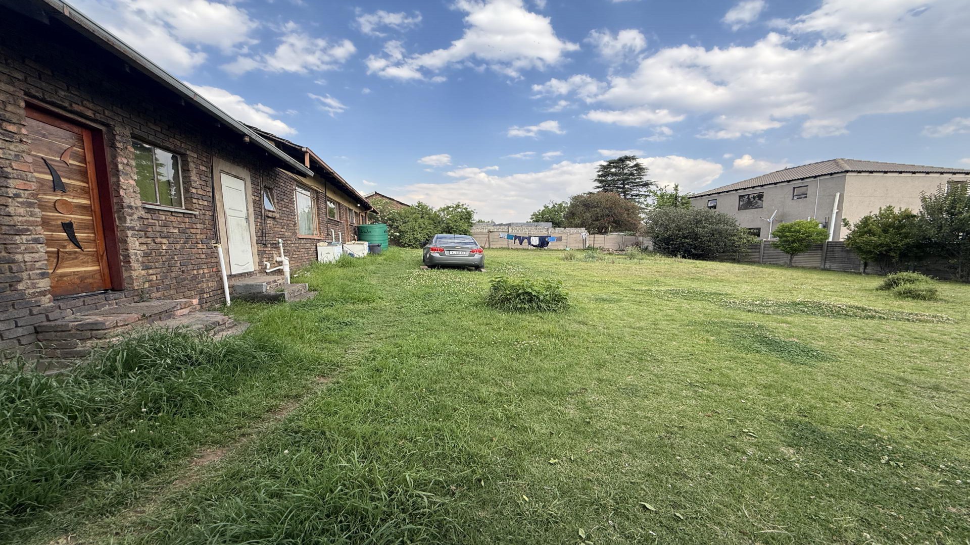 Backyard of property in Emalahleni (Witbank) 