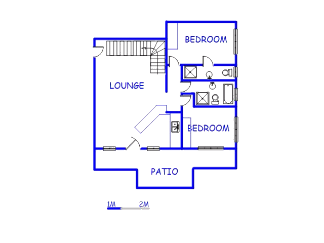 Floor plan of the property in Freeland Park