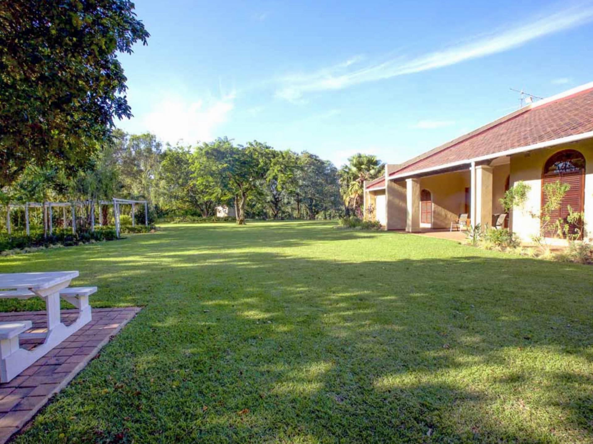 Backyard of property in Mtunzini