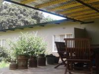 Patio of property in Pretoria Rural