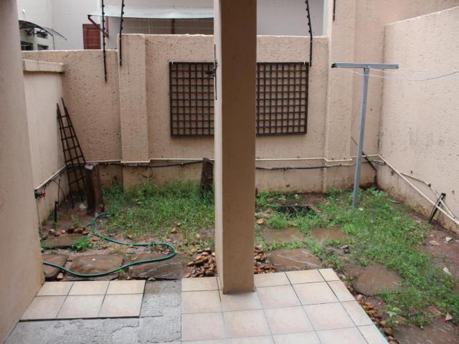 Backyard of property in Nelspruit Central