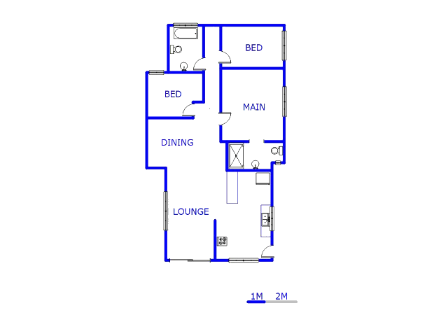 Ground Floor - 104m2 of property for sale in Riverlea - JHB