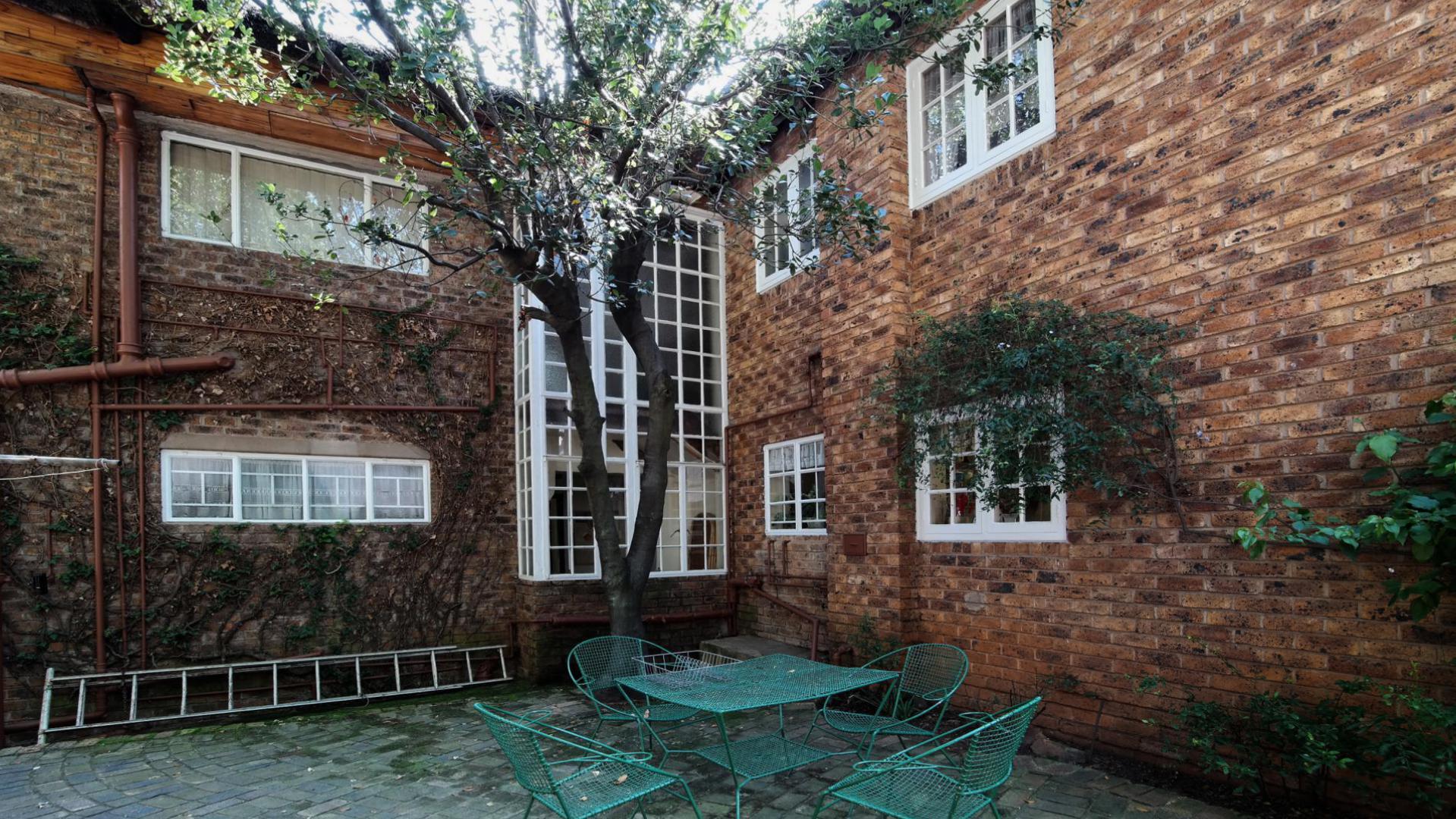 Backyard of property in Waterkloof Glen