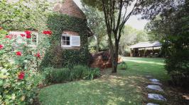 Backyard of property in Waterkloof Glen