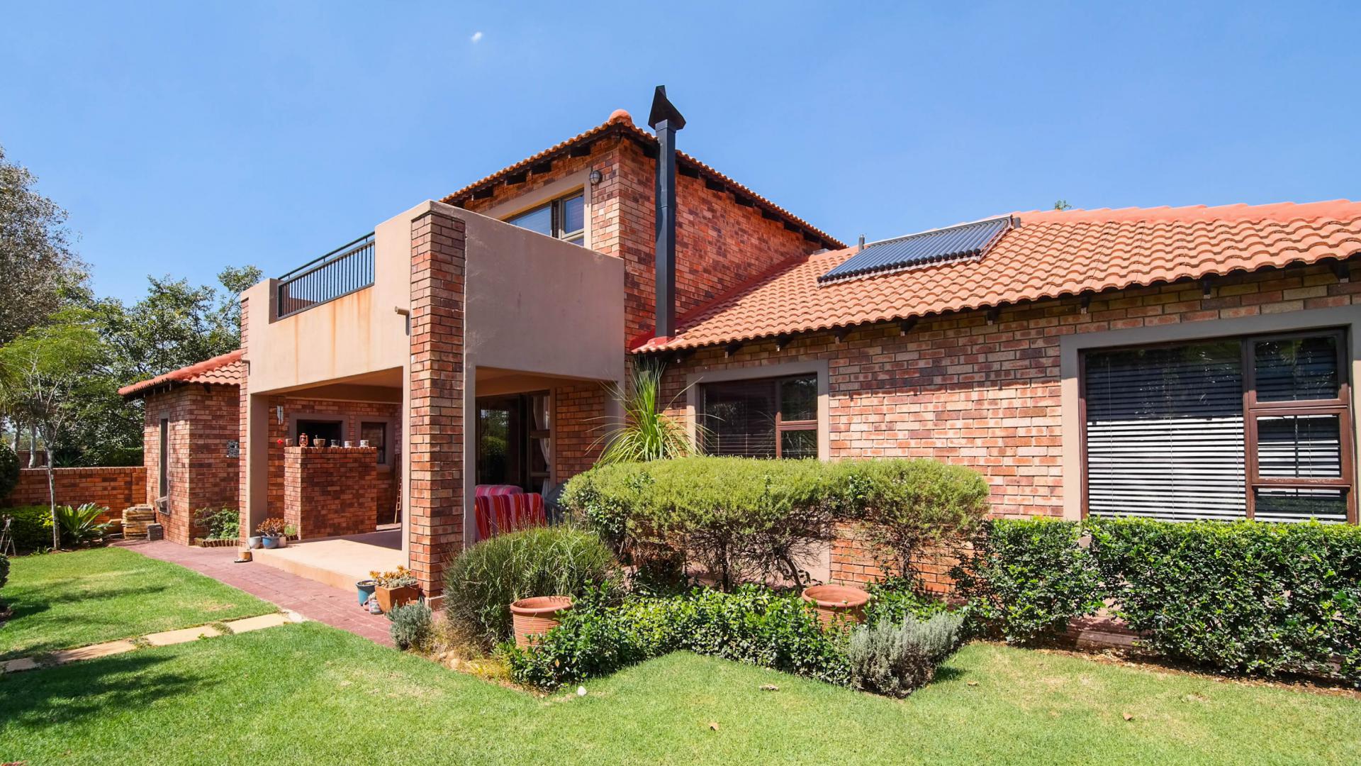 Backyard of property in Willow Acres Estate