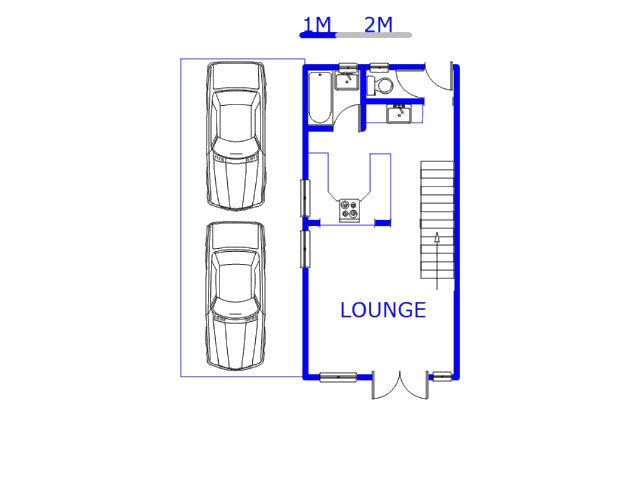 Floor plan of the property in Newlands East