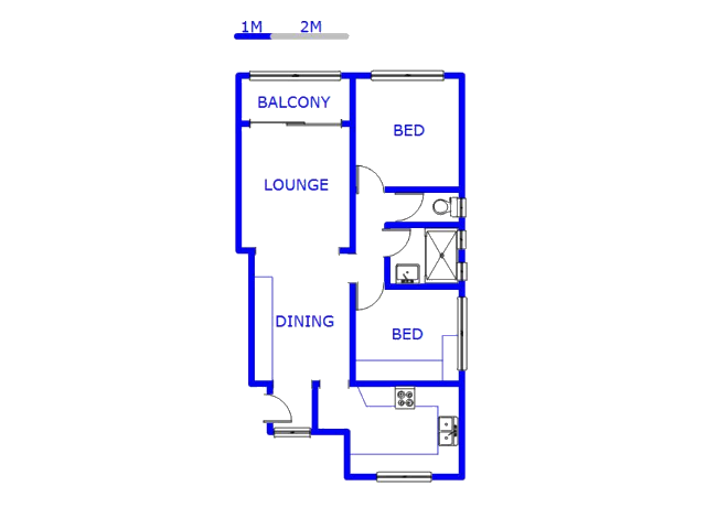 Ground Floor - 71m2 of property for sale in Palmiet
